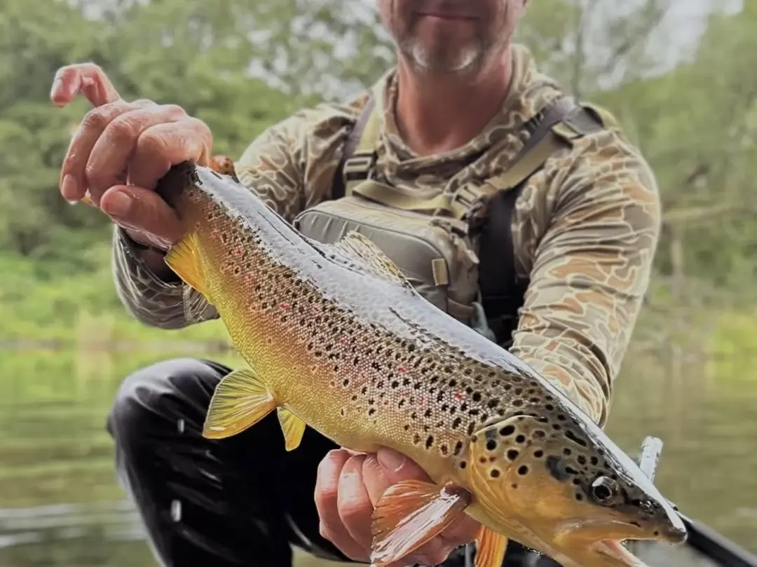 Former Team USA Fly Fishing member Chris Gallagher